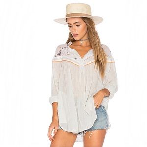 Free People Hearts & Colors striped tunic